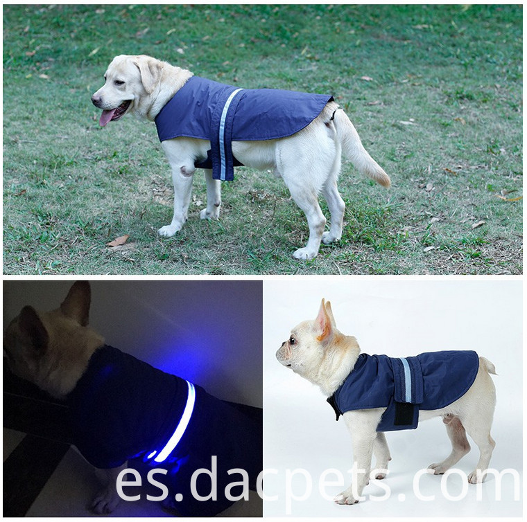 ropa de perro LED safty dog LED safty clothing